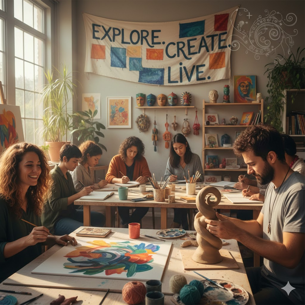 Can 4 Creative Expression Arts Reveal Your Hidden Life Purpose?